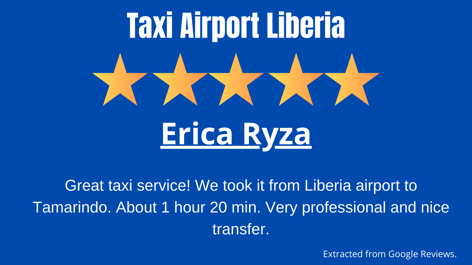 Taxi Service 24/7 Liberia Guanacaste Airport| Daniel Oduber Airport